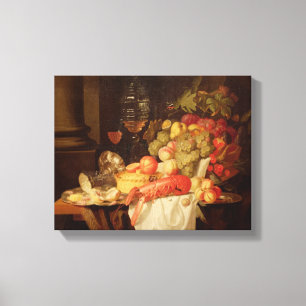 Still Life with Lobster Canvas Print
