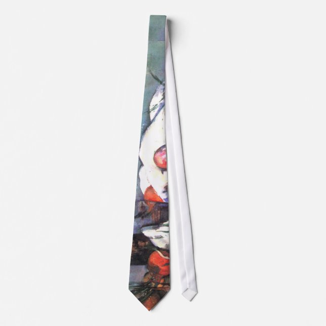 Still Life with Onions by Cezanne Tie (Front)
