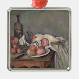 Still Life with Onions, c.1895 Metal Ornament