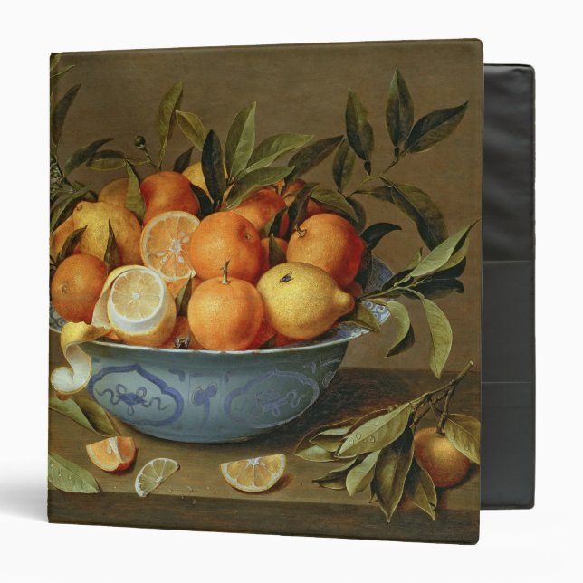 Still Life with Oranges and Lemons Binder (Front/Inside)