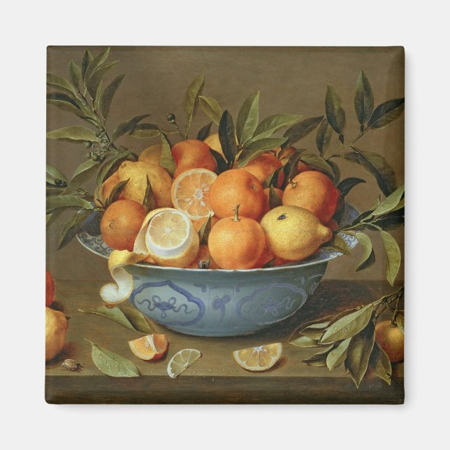 Still Life with Oranges and Lemons Magnet (Front)
