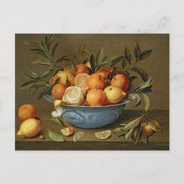 Still Life with Oranges and Lemons Postcard (Front)