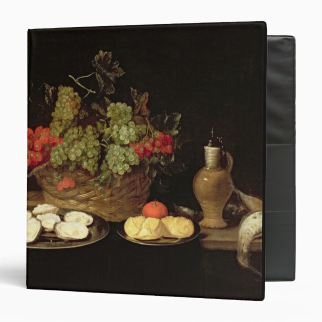 Still Life with Oysters Binder (Front/Inside)