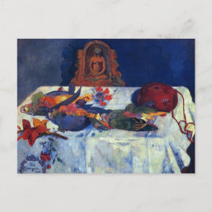 'Still Life with Parrots' - Paul Gauguin Postcard