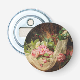 Still Life with Roses on a Forest Floor – Lach A. Bottle Opener