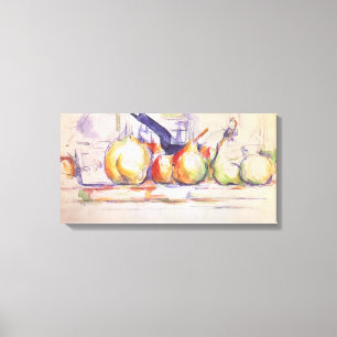 Still Life with Saucepan by Paul Cezanne Canvas Print