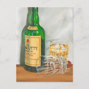 Still Life with Scotch by Jennifer Goldberger Postcard