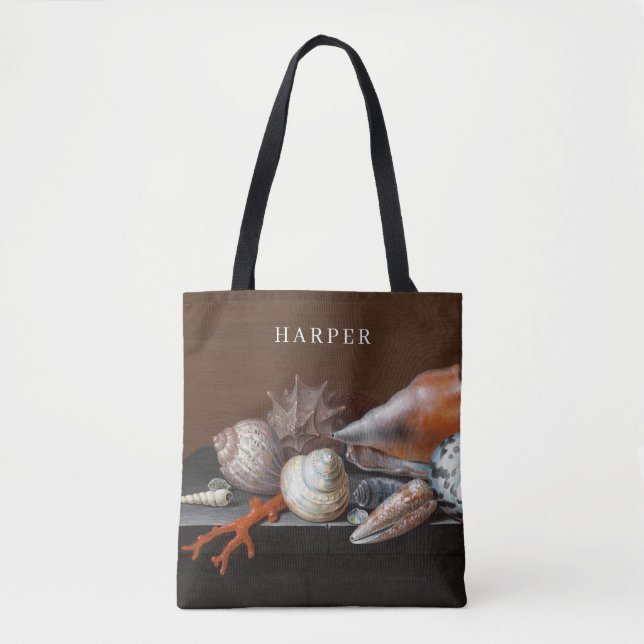 Still Life with Shells | Johann Jakob Dietzsch Tote Bag (Front)