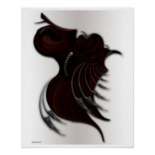 "Still Life with Silent Movement", Glossy Poster