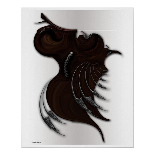 "Still Life with Silent Movement",  Glossy Poster (Front)