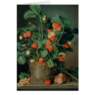 Still life with strawberries