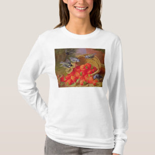 Still Life with Strawberries and Bluetits T-Shirt