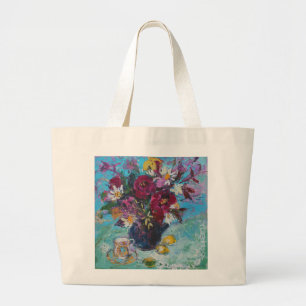 Still Life with Tea Cup 2013 Large Tote Bag