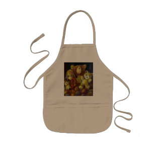Still life with Teddy Bears Kids Apron