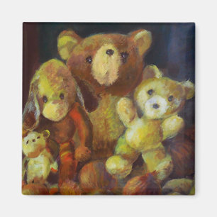 Still life with Teddy Bears Magnet