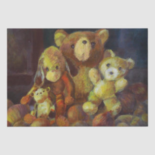 Still life with Teddy Bears Tissue Paper