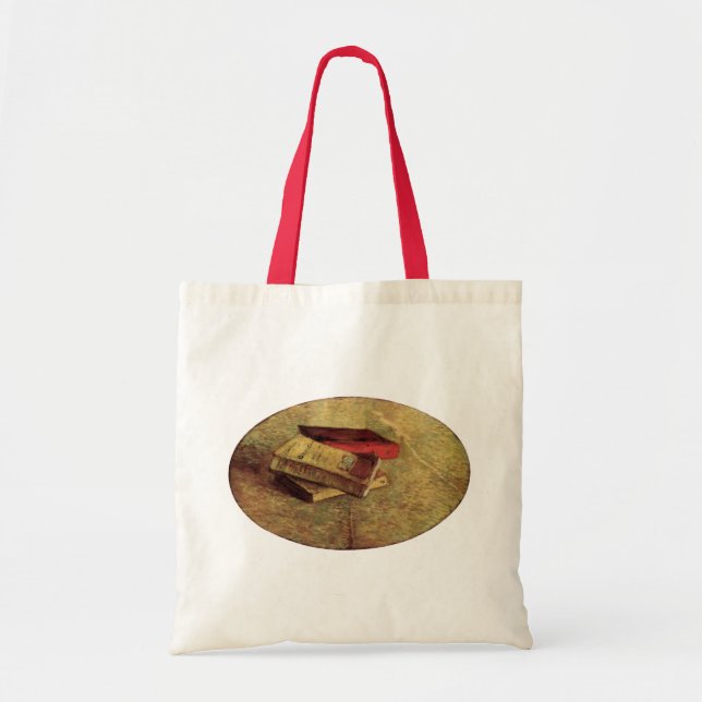 Still Life with Three Books by Vincent van Gogh Tote Bag (Front)