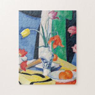 Still Life with Tulips   Samuel John Peploe Jigsaw Puzzle