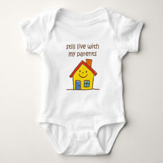 Still Live With My Parents Baby Bodysuit