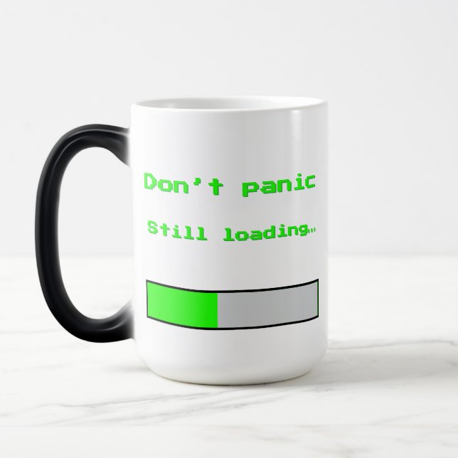 Still Loading Heat reveal Mug (Left)