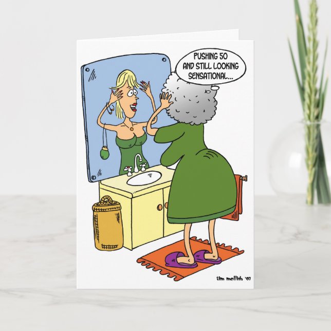 Still looking sensational at 50. card (Front)