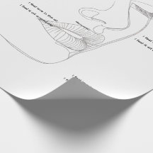 Still Love - lyric Gift wrapping paper 
