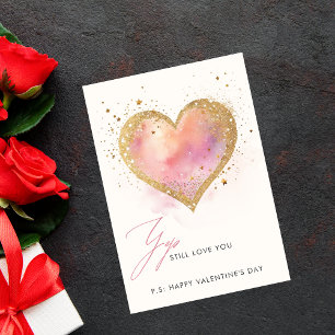 Still love you hearts Valentine day card