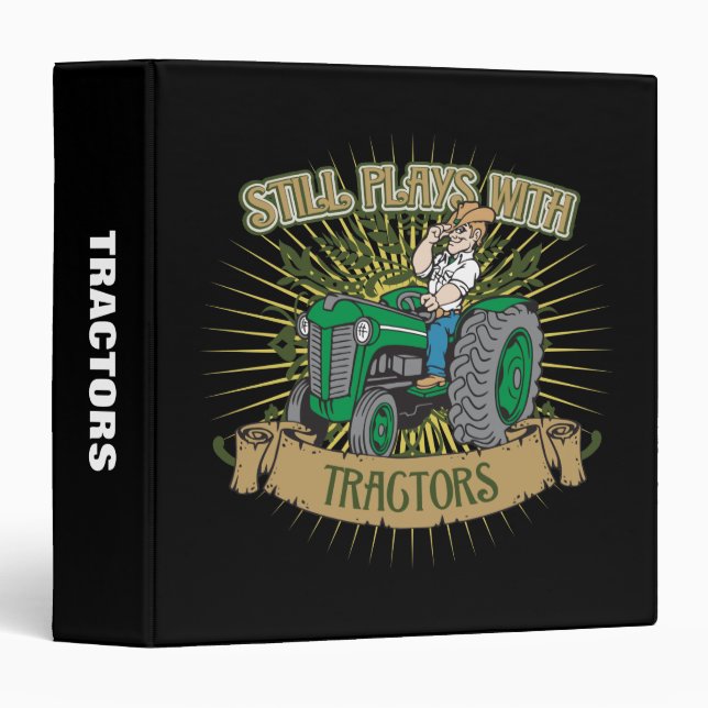 Still Plays With Green Tractors Binder (Front/Spine)