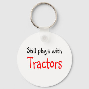 Still plays with Tractors Keychain