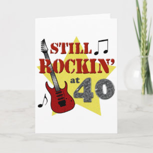 Still Rockin' at 40 Card