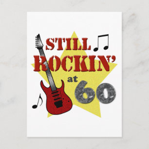 Still Rockin' At 60 Postcard