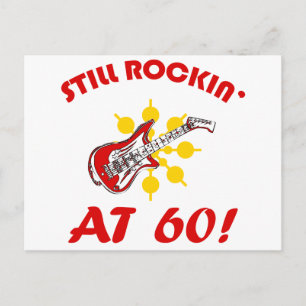 Still Rockin' At 60! Postcard