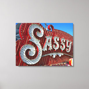 Still Sassy 1980 Canvas Print