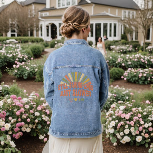 Still Saving Lives Just Slower Funny Retired Nurse Denim Jacket