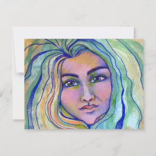 Still Seas Goddess                                 Postcard