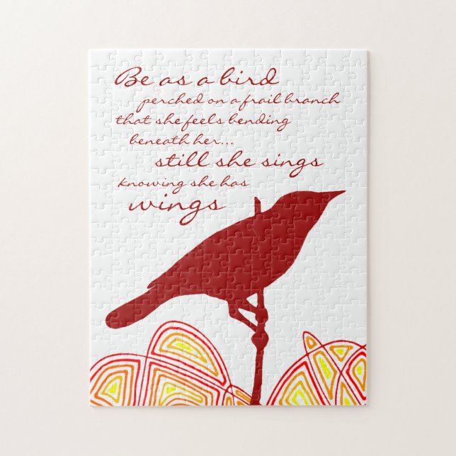 Still She Sings Jigsaw Puzzle (Vertical)