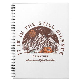 still silence of nature notebook