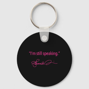 Still Speaking - Kamala (fuschia) 1 Keychain