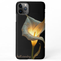 Still standing black floral design 