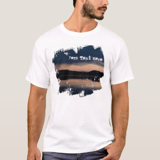 Still Sunset; Customizable T-Shirt