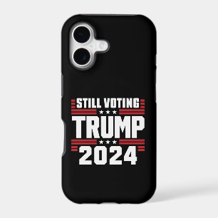 Still Voting Trump 2024 Patriotic American Flag