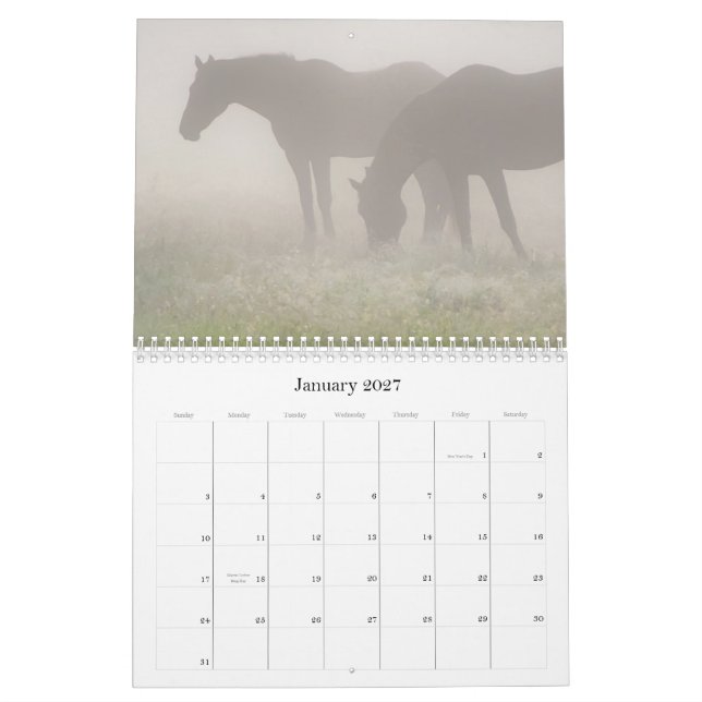 Still Wandering 2013 Calendar (Jan 2027)