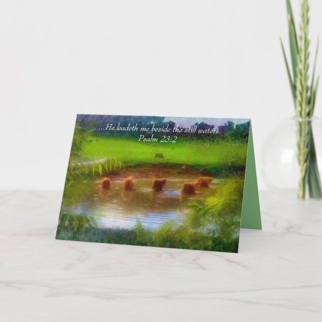 Still Waters Card (Front)