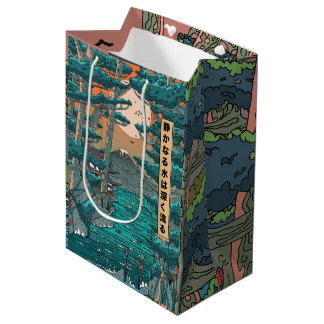 Still waters run deep. medium gift bag