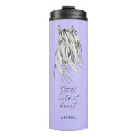 Still Wild at Heart Custom Name Lavender
