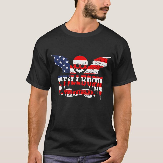 Stillborn usa T-Shirt (Front)