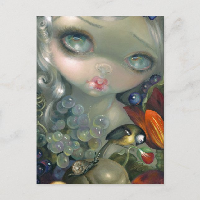 "Stilleven I: Slak en Schedel" Postcard (Front)