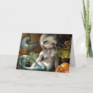 ‘Stilleven II:  Zeemeermin" Greeting Card