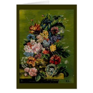 stillife avec le nid - cru