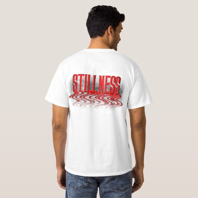 STILLNESS | Melancholy x Typography T-Shirt (Back Full)